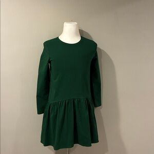 Zara Dark Green Casual Dress